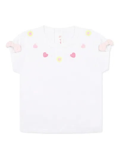Billieblush Babies' Cotton T-shirt In White
