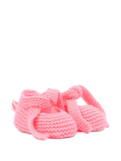Billieblush Babies' Crochet Pre-walkers In Pink