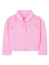 Billieblush Sequin-embellished Jacket In Pink