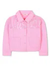 Billieblush Denim Jacket In Pink