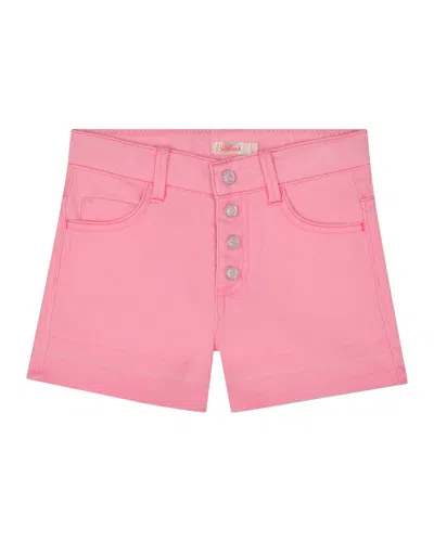 Billieblush Denim Sequin Short In Pink