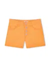 Billieblush Denim Shorts In Orange