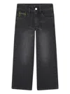 Billieblush Distressed Jeans In Black