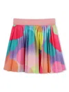 Billieblush Dot-print Skirt In Blue
