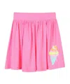 Billieblush Elastic Waist Skirt In Pink