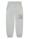 Billieblush Elasticated-ankles Track Pants In Gray