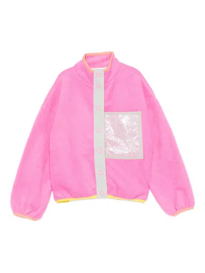 Billieblush Kids' Embellished-pocket Top In Pink