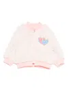 Billieblush Faux-fur Jacket In Pink