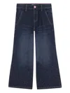 Billieblush Flared Jeans In Blue