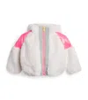 Billieblush Fleece Coat In Multi