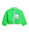 Billieblush Fleece Jacket In Green
