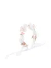 Billieblush Floral-appliqué Headband In 121 White