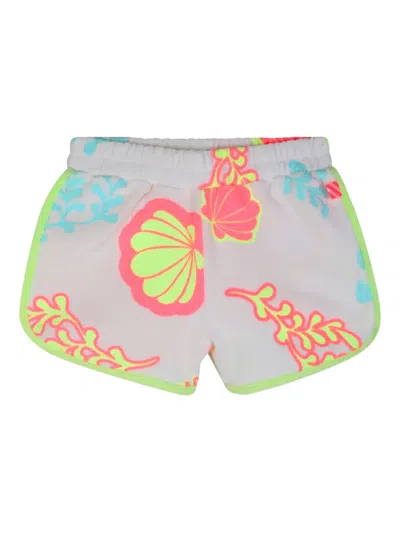 Billieblush Kids' Floral-print Shorts In Multi