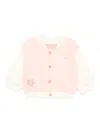Billieblush Flower-embellished Bomber Jacket In Pink
