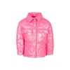 Billieblush Padded Shirt Jacket In Fuchsia