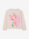 Billieblush Girls All Lights On Me Long Sleeve T-shirt In Pink
