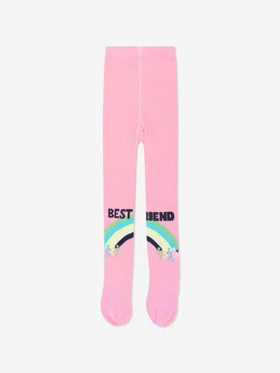 Billieblush Babies'  Girls Best Friend Tights In Pink