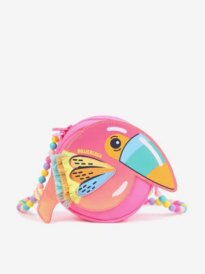 Billieblush Kids' Girls Bird Crossbody Bag In Pink