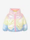 Billieblush Girls Down Padded Puffer Jacket In Pink