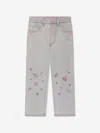 BILLIEBLUSH GIRLS EMBROIDERED MOM FIT JEANS