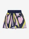 Billieblush Printed Knit Skirt In Purple