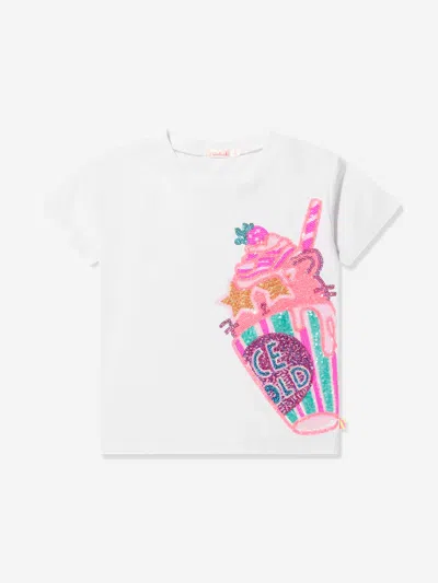 Billieblush Babies' Girls Ice Cold T-shirt In White