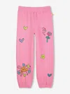 Billieblush Girls Illustrated Joggers In Pink