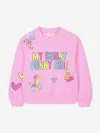Billieblush Graphic-print Sweatshirt In Pink