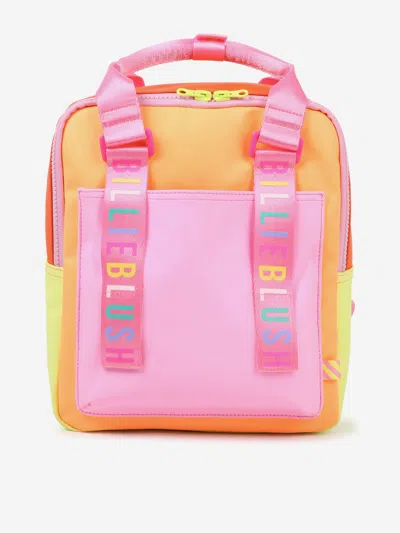 Billieblush Girls Logo Strap Backpack