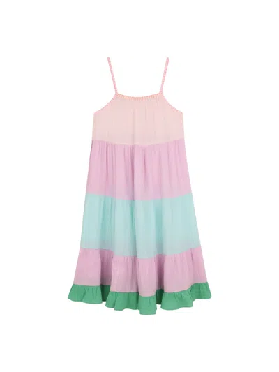 Billieblush Girls' Mini Dress With Bretelle In Multicolour