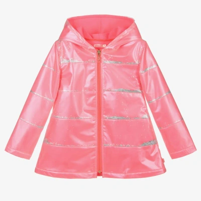 Billieblush Babies' Girls Neon Pink Raincoat