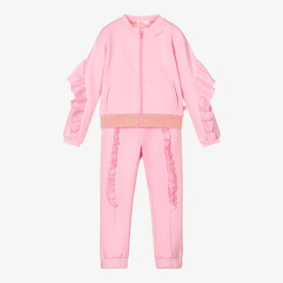 Billieblush Babies' Girls Pink Ruffle Tracksuit