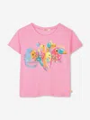 Billieblush Girls Sequin Animals T-shirt In Pink