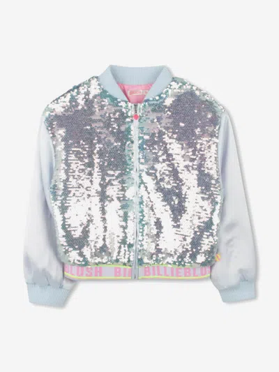 BILLIEBLUSH BILLIEBLUSH GIRLS SEQUIN BOMBER JACKET