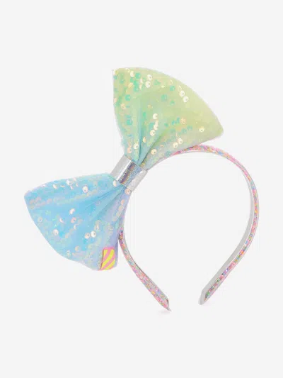 Billieblush Kids' Girls Sequin Bow Headband In Multi