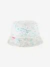 Billieblush Girls Sequin Bucket Hat In White