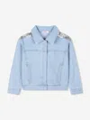 Billieblush Sequin-embellished Jacket In Blue