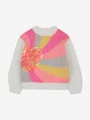 Billieblush Girls Sequin Heart Knitted Jumper In White