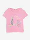 Billieblush Girls Sequin Moped T-shirt In Pink