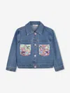 Billieblush Sequin-embellished Jacket In Blue