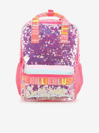 Billieblush Babies' Girls Sequinned Backpack In Pink