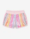 Billieblush Sequined Shorts In Pink