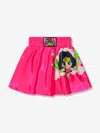 Billieblush Kids Neon Skirt For Girls In Pink