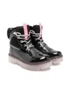 Billieblush Glitter-detailed Boots In Black