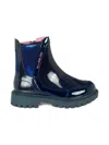 Billieblush Glitter-embellished Ankle Boots In Blue