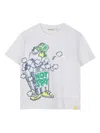 Billieblush Graphic Popcorn-print T-shirt In White