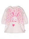 Billieblush Graphic-print Dress In Pink