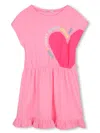 Billieblush Graphic-print Dress In Pink