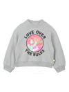 Billieblush Graphic-print Sweatshirt In Gray