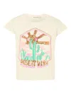 Billieblush Graphic-print T-shirt In Neutral